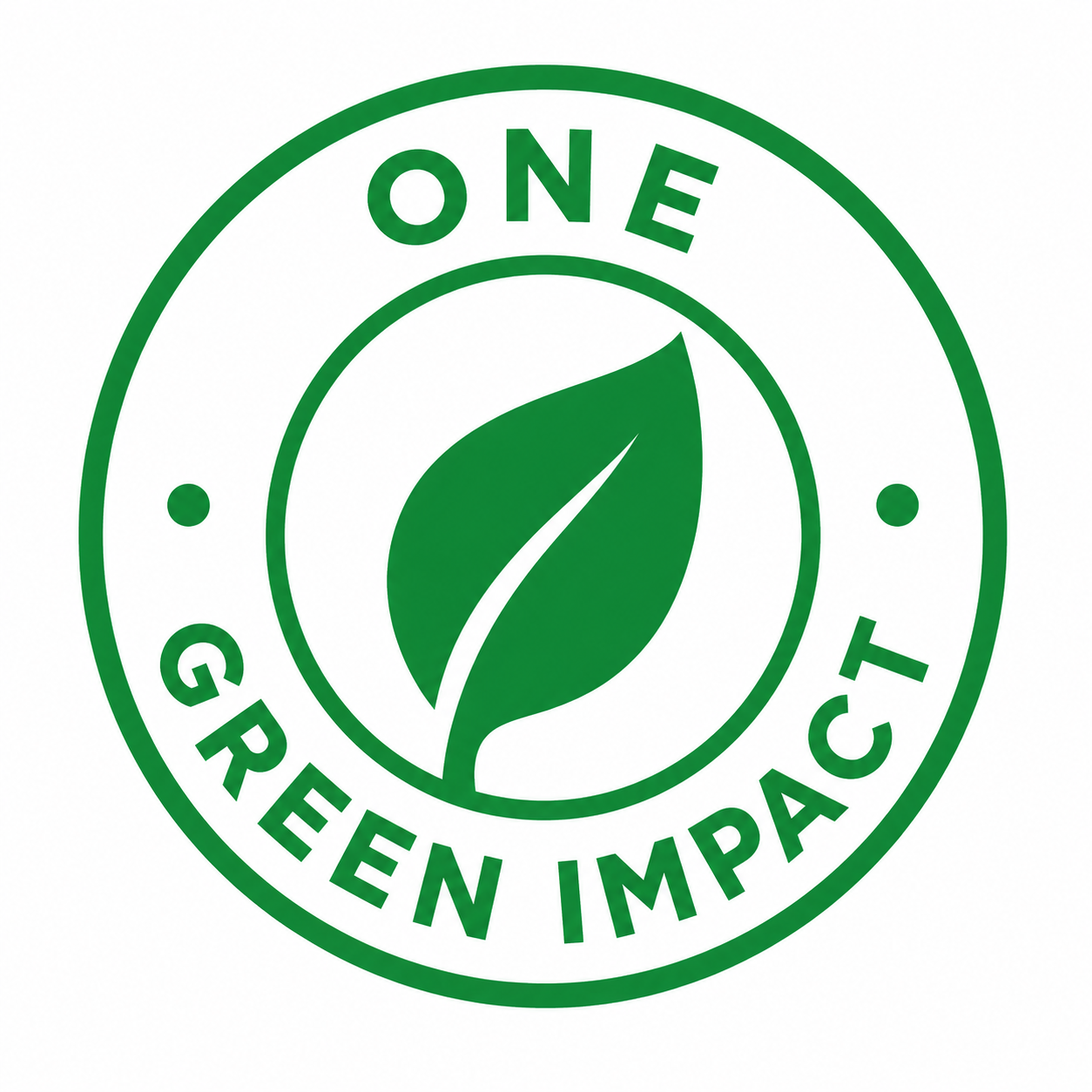 ONE GREEN IMPACT logo